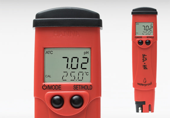 Hanna - HI98128 pH/Temperature Tester with 0.01 pH Resolution - pHep®5