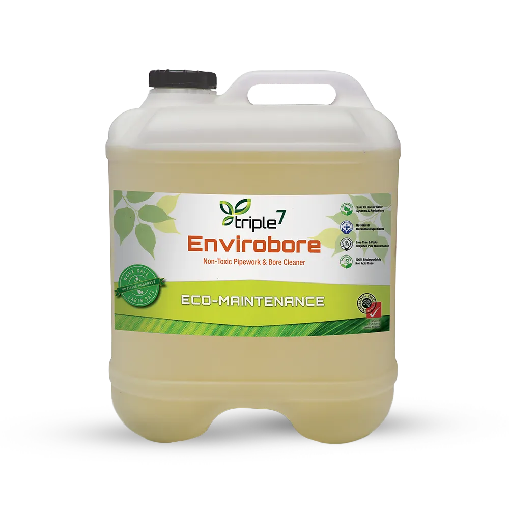 Envirofluid Triple 7 Envirobore eco-friendly biodegradable cleaner