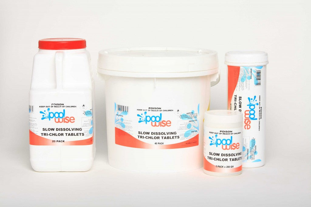 Chlorine Tablets - stabilized - Tritabs - 20kg