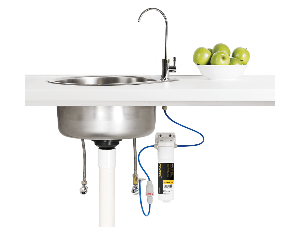 Microlene Underbench Filter with tap system