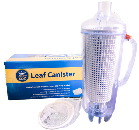 Aussie Gold - Leaf Canister with Heavy duty basket