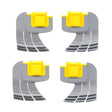 4pcs Activ Brush Scrubber For Zodiac MX6 MX8 AX10 AstralPool S10 Pool Cleaners