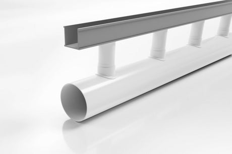 Channel drain - special assembly