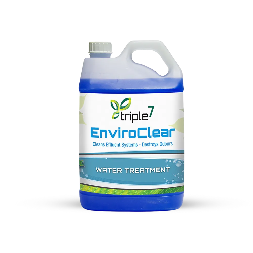 Envirofluid Triple 7 Enviroclear eco-friendly septic tank treatment