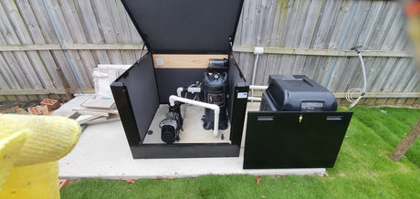 The Acoustic Box equipment shed