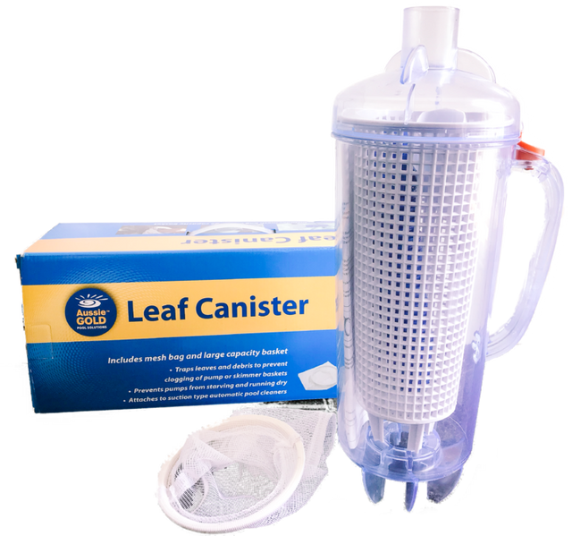 Aussie Gold - Leaf Canister with Heavy duty basket