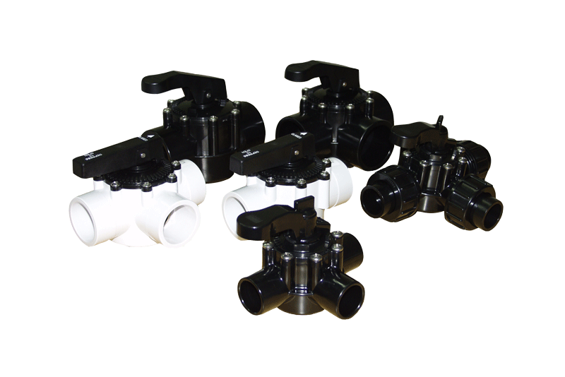Pool PVC valves
