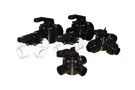 Pool PVC valves