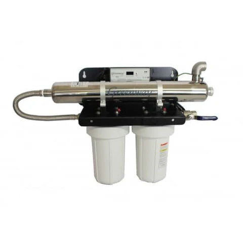 Greenway - UV Unit with 2 x 10in Filters Complete UVGW-OPT2-D