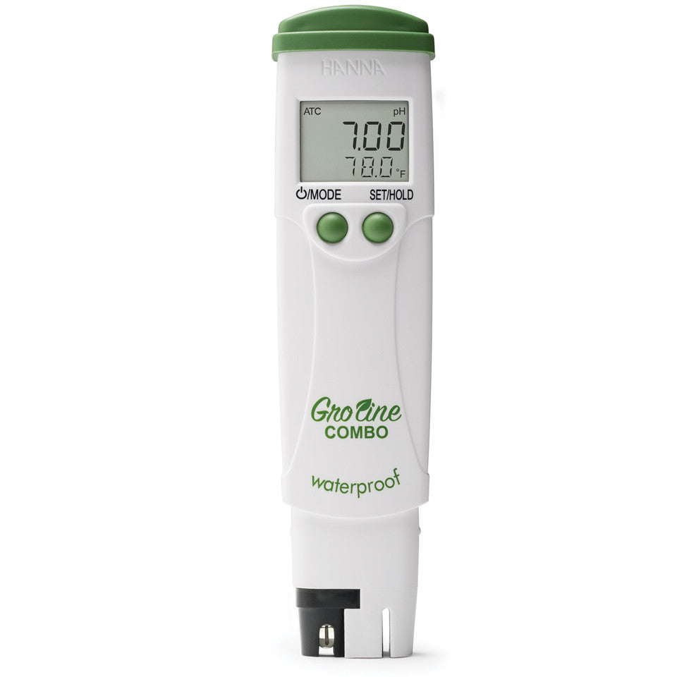 Hanna -  HI98131 GroLine Hydroponic Waterproof Pocket pH/EC/TDS/Temperature Tester