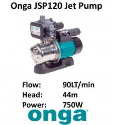 ONGA Homemaster - JSP series - Pressure system with controller